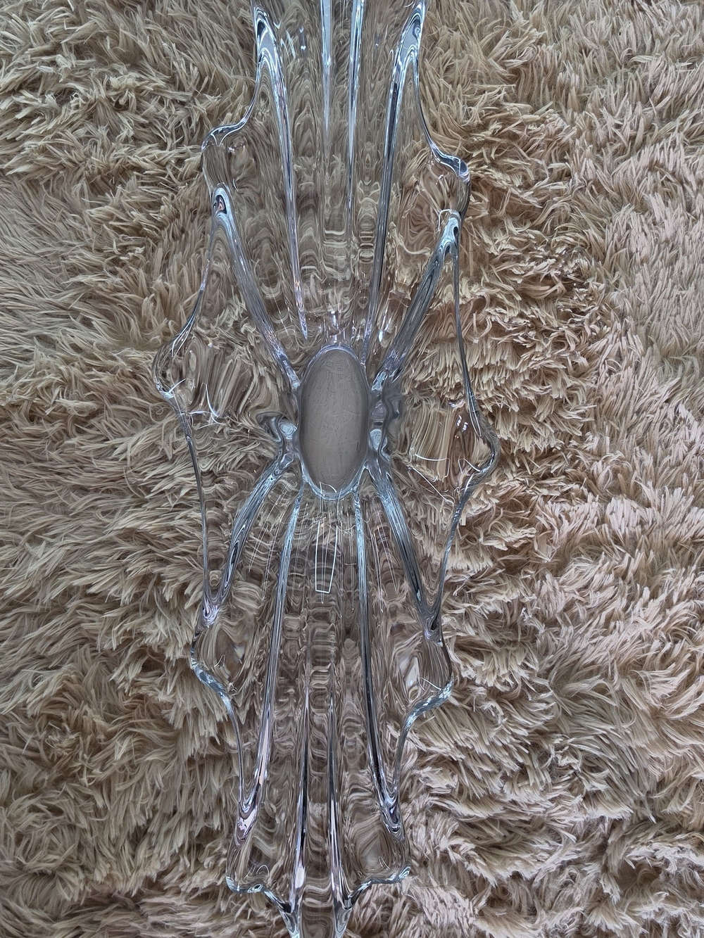 Vintage French Art Glass Centerpiece Bowl
